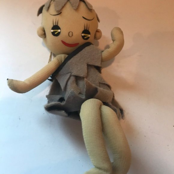 Vintage 1950's Green Pixie Doll Hand Painted Face - Picture 8 of 8